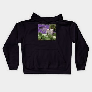 Little farmhouse in the provence, ruine. Kids Hoodie